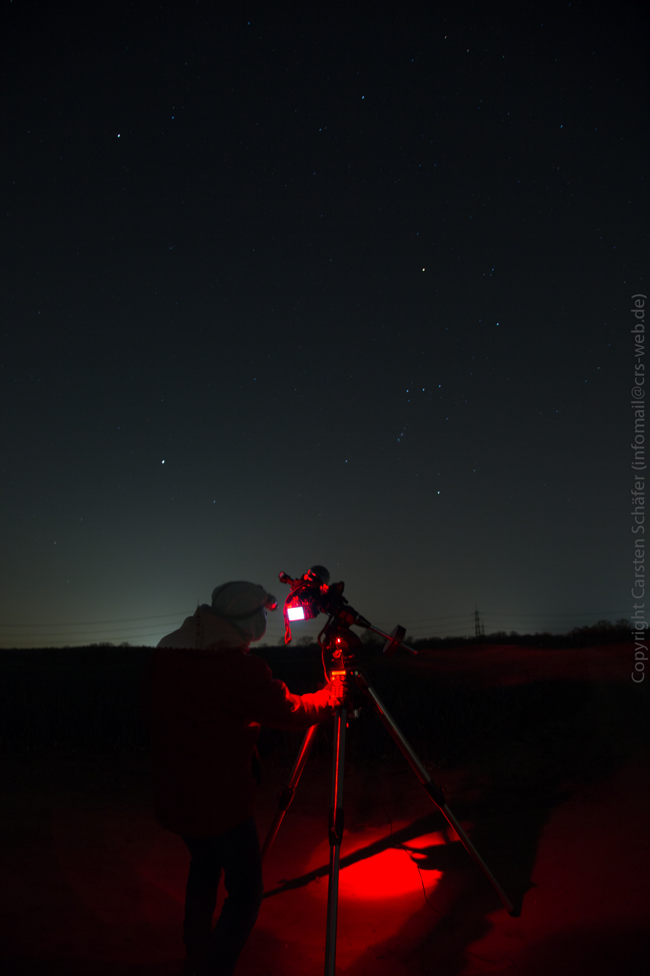 220324 - Stargazing Carsten with Refractor